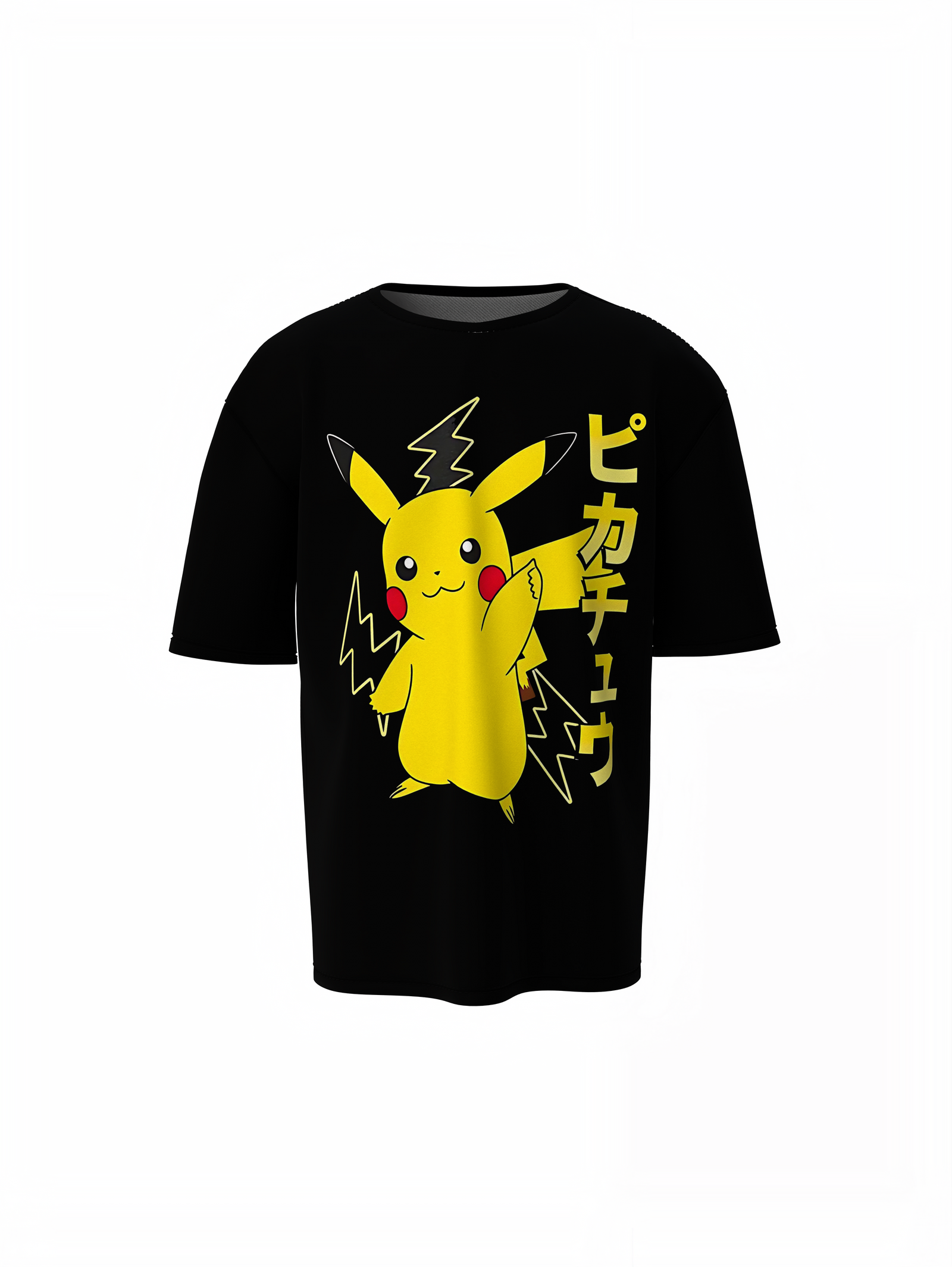 Pikachu Thunder Oversized T-Shirts