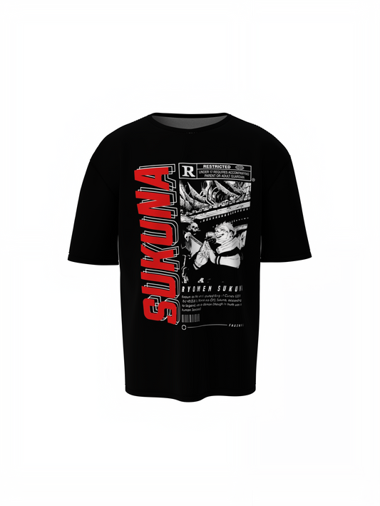 Ryomen Oversized T-Shirts for Anime Streetwear Styles Today