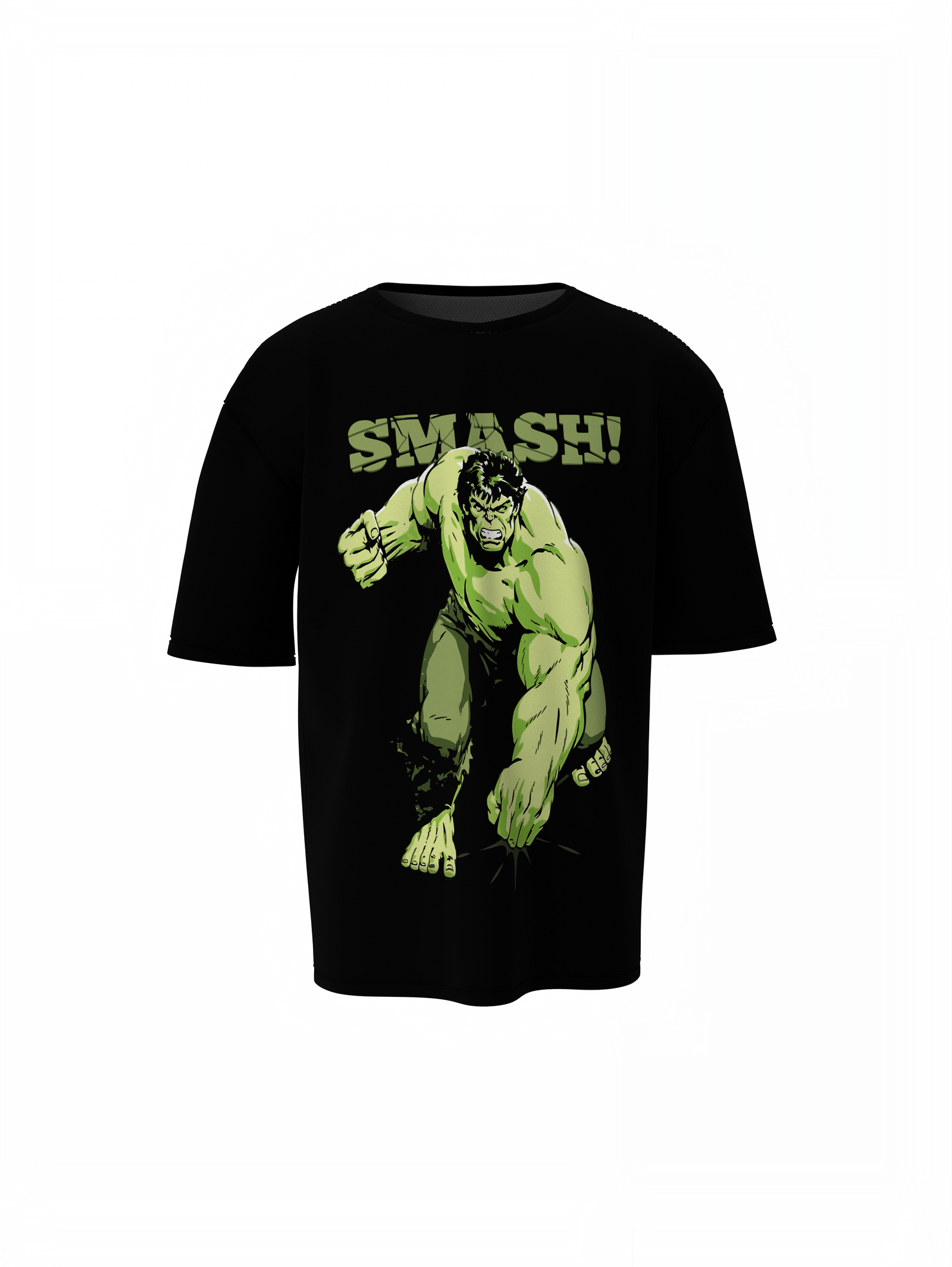 Smash Heros Oversized T-Shirts for Bold Gaming Street Style