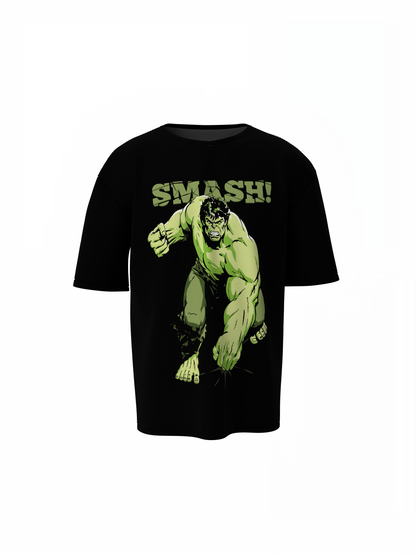 Smash Heros Oversized T-Shirts for Bold Gaming Street Style