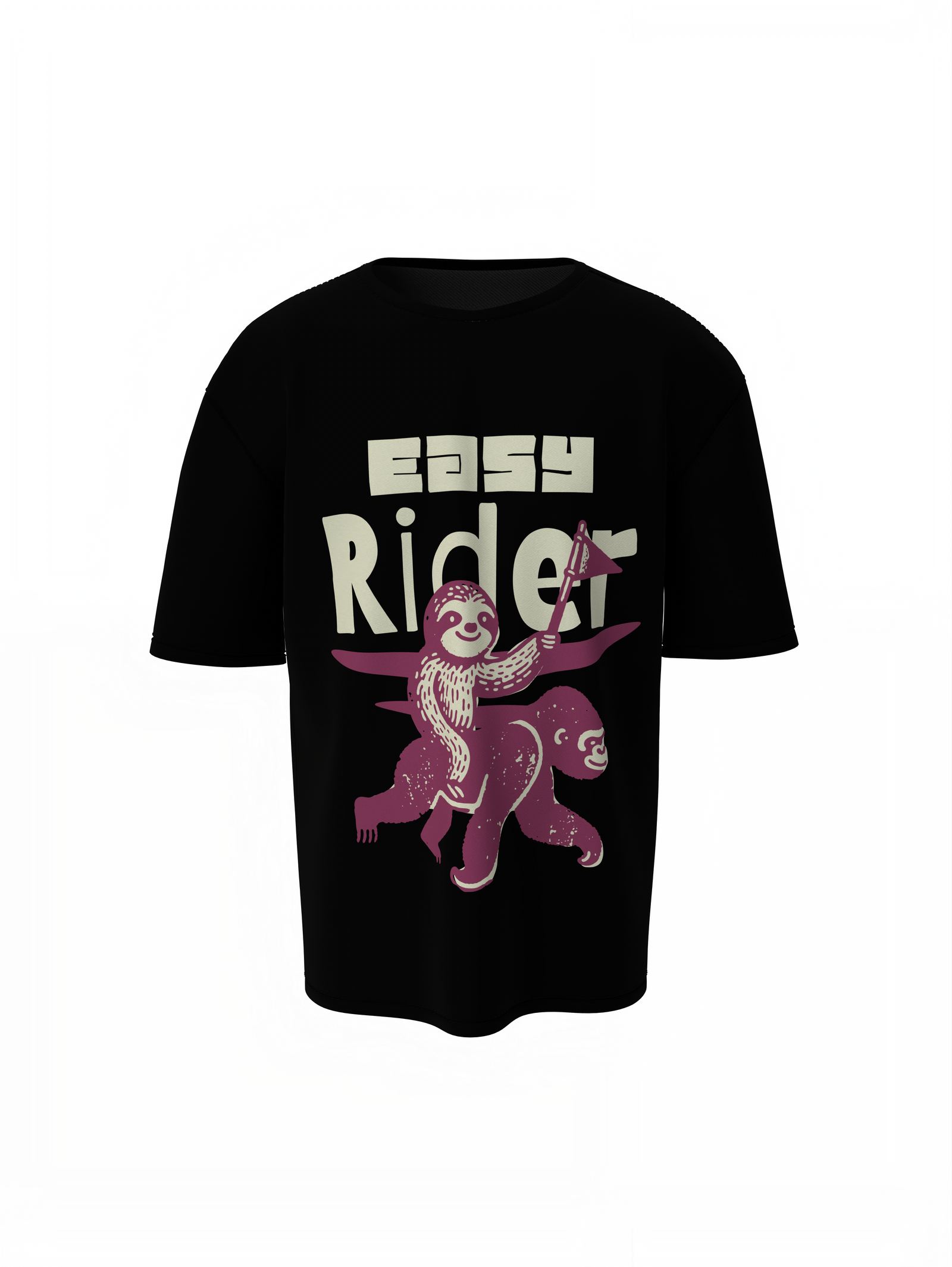 Easy Rider Oversized T-Shirts – Stylish Casual Streetwear