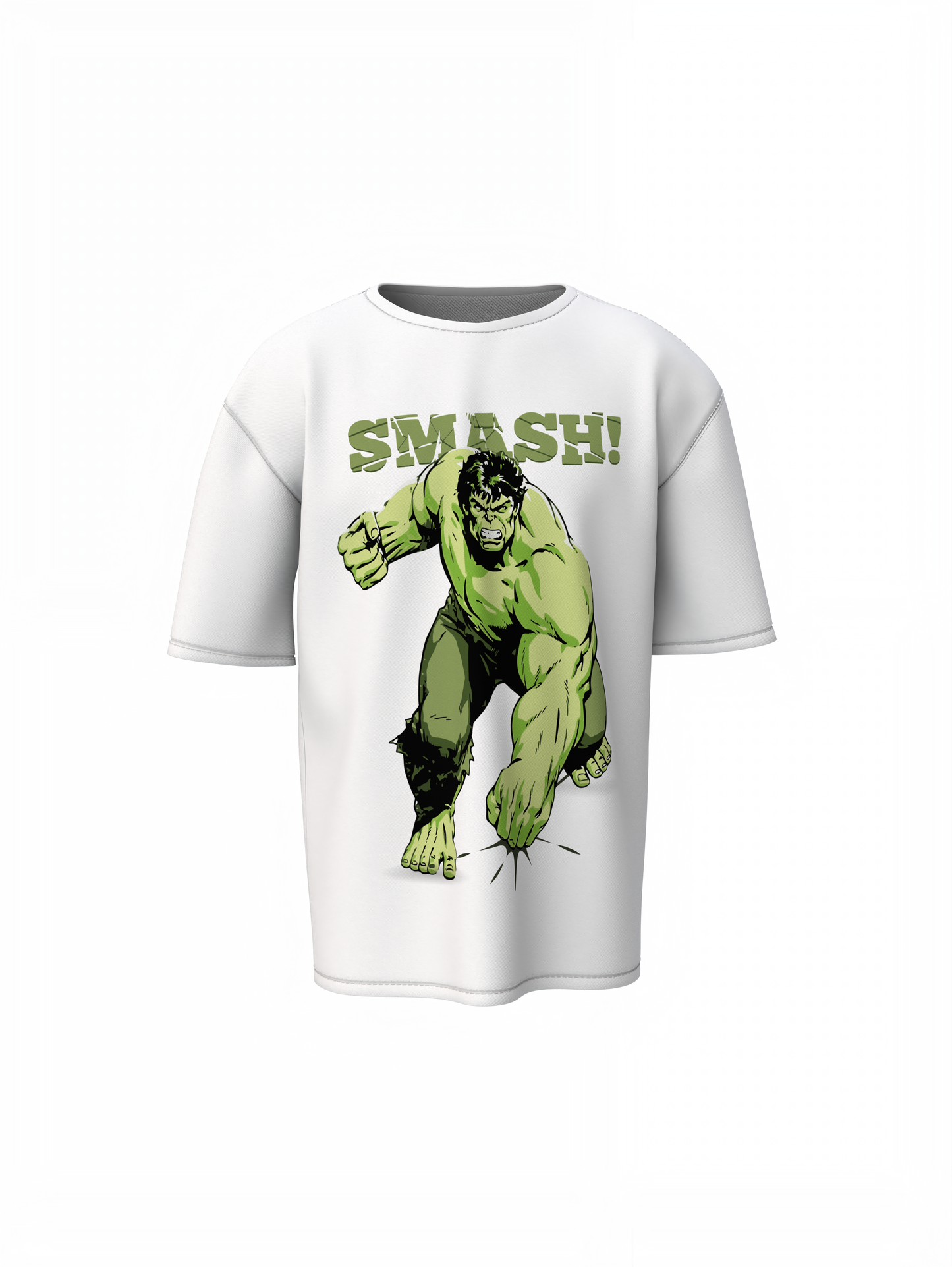 Smash Heros Oversized T-Shirts for Bold Gaming Street Style