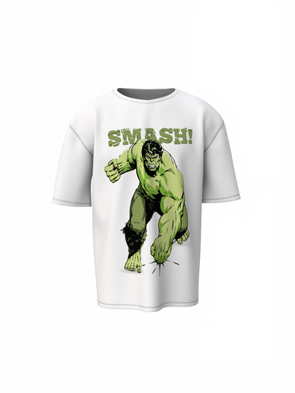 Smash Heros Oversized T-Shirts for Bold Gaming Street Style