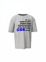 Csk Finals Oversized T-Shirts