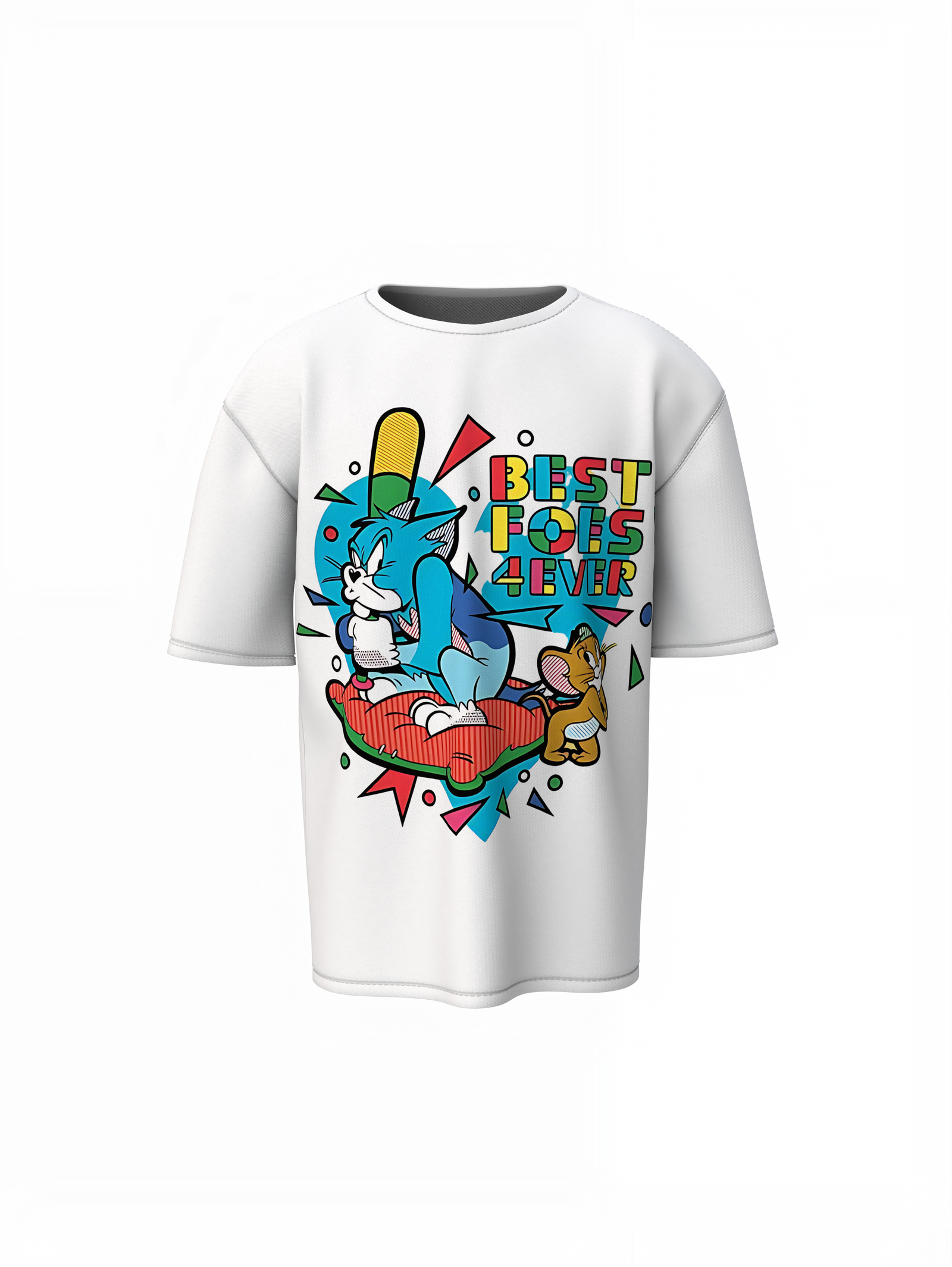 Best Forever Oversized T-Shirt Stylish Casual Graphic Tee