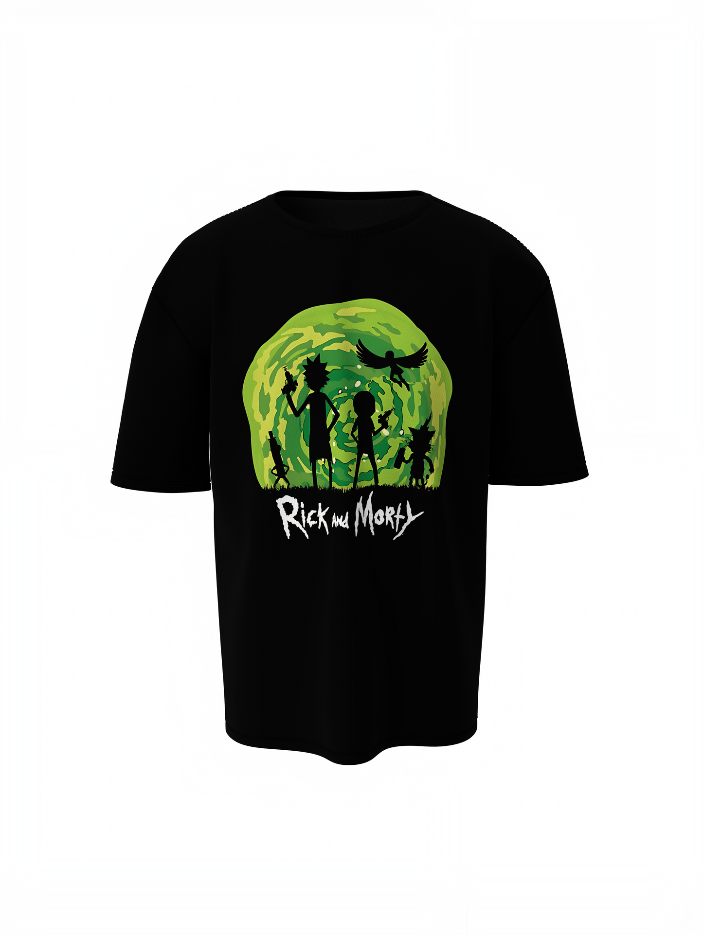 Rick Morty Team Oversized T-Shirts for Bold Streetwear