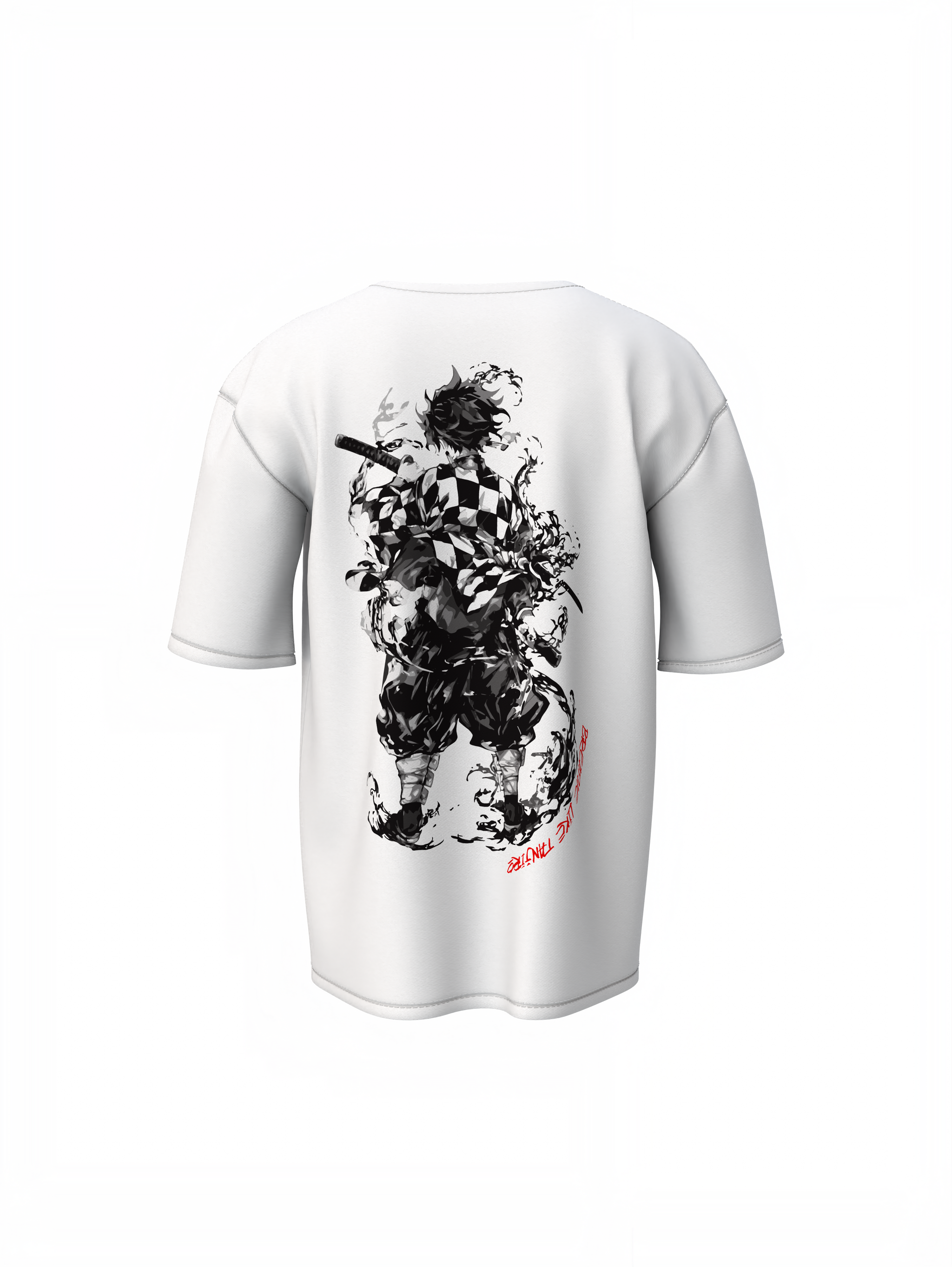 Breathe Like Tanjiro Oversized T-Shirts