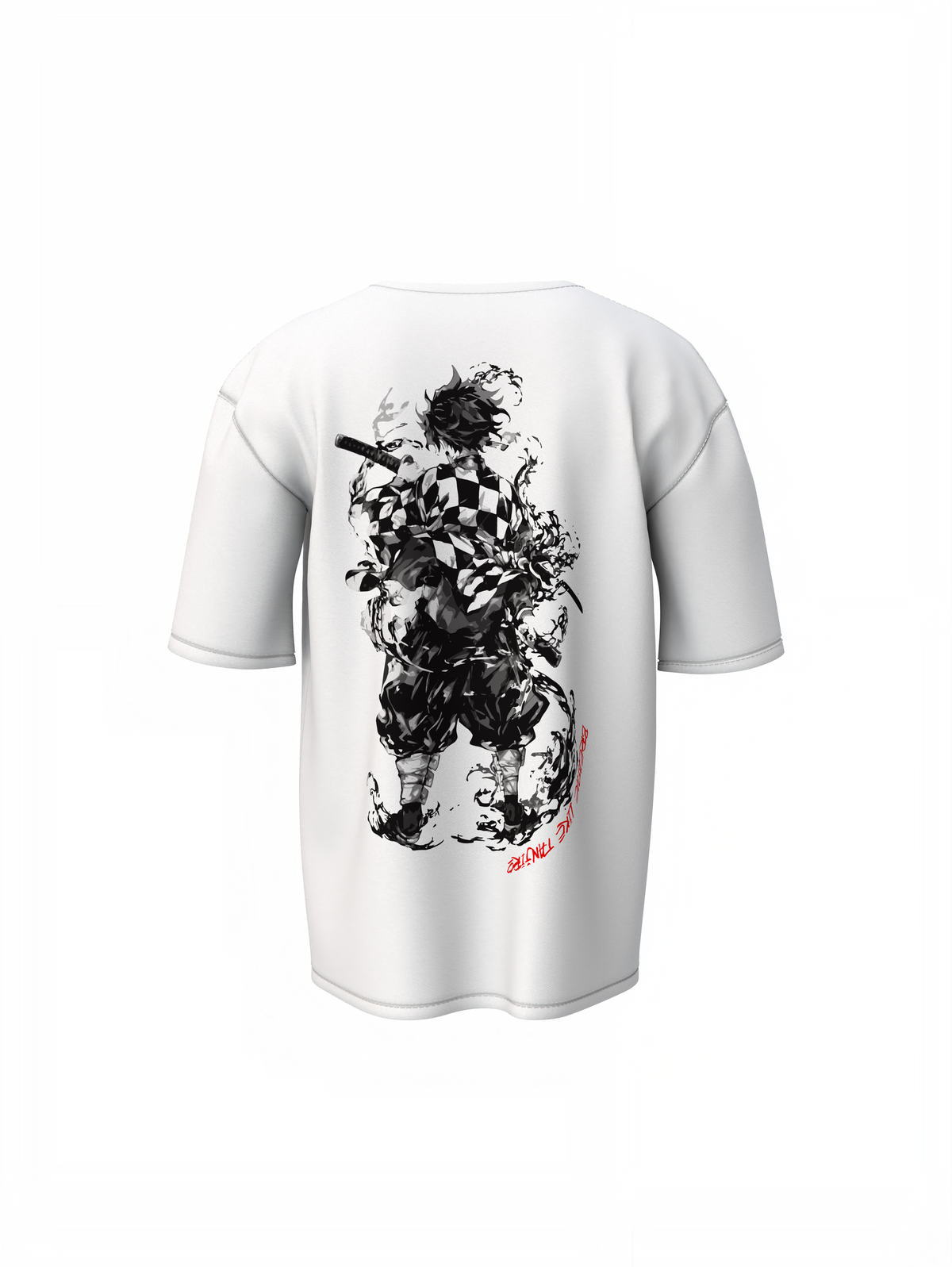 Breathe Like Tanjiro Oversized T-Shirts