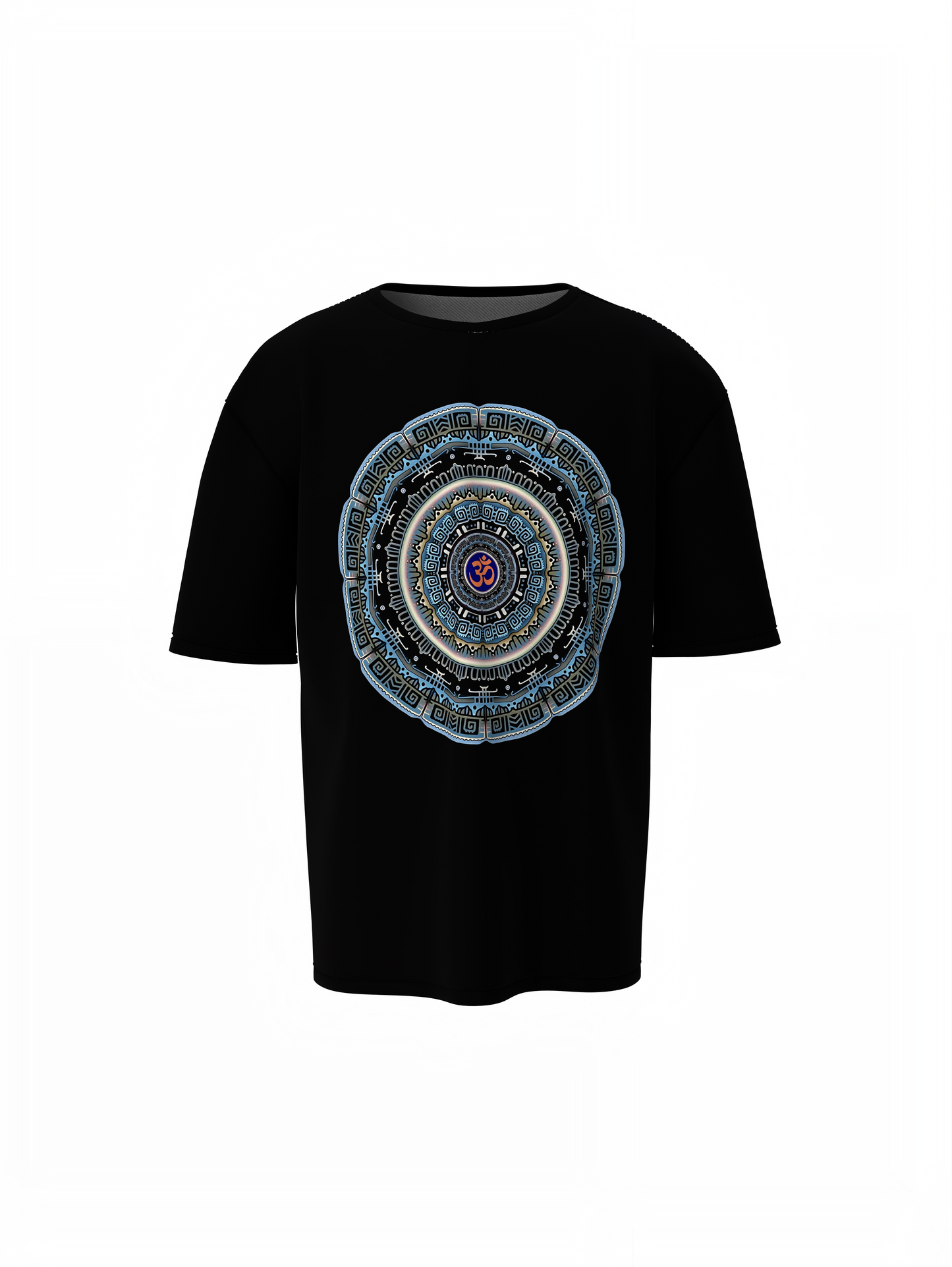 Aum Mandala  Art Oversized T-Shirts