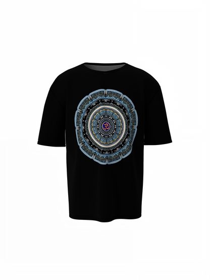 Aum Mandala  Art Oversized T-Shirts