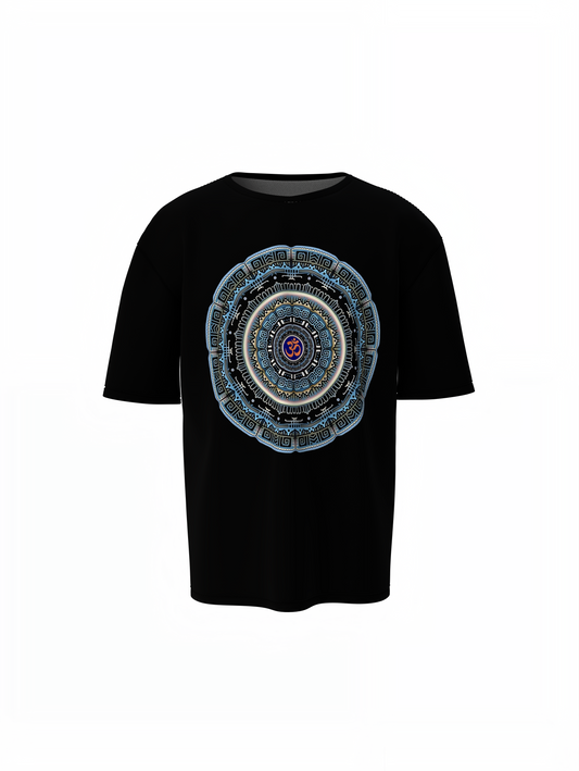 Aum Mandala  Art Oversized T-Shirts