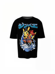 Pikachu Jinbe Oversized T-Shirts