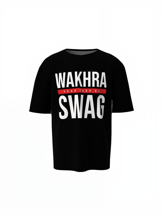 Wakhra Your Swag Oversized T-Shirts Bold Desi Streetwear
