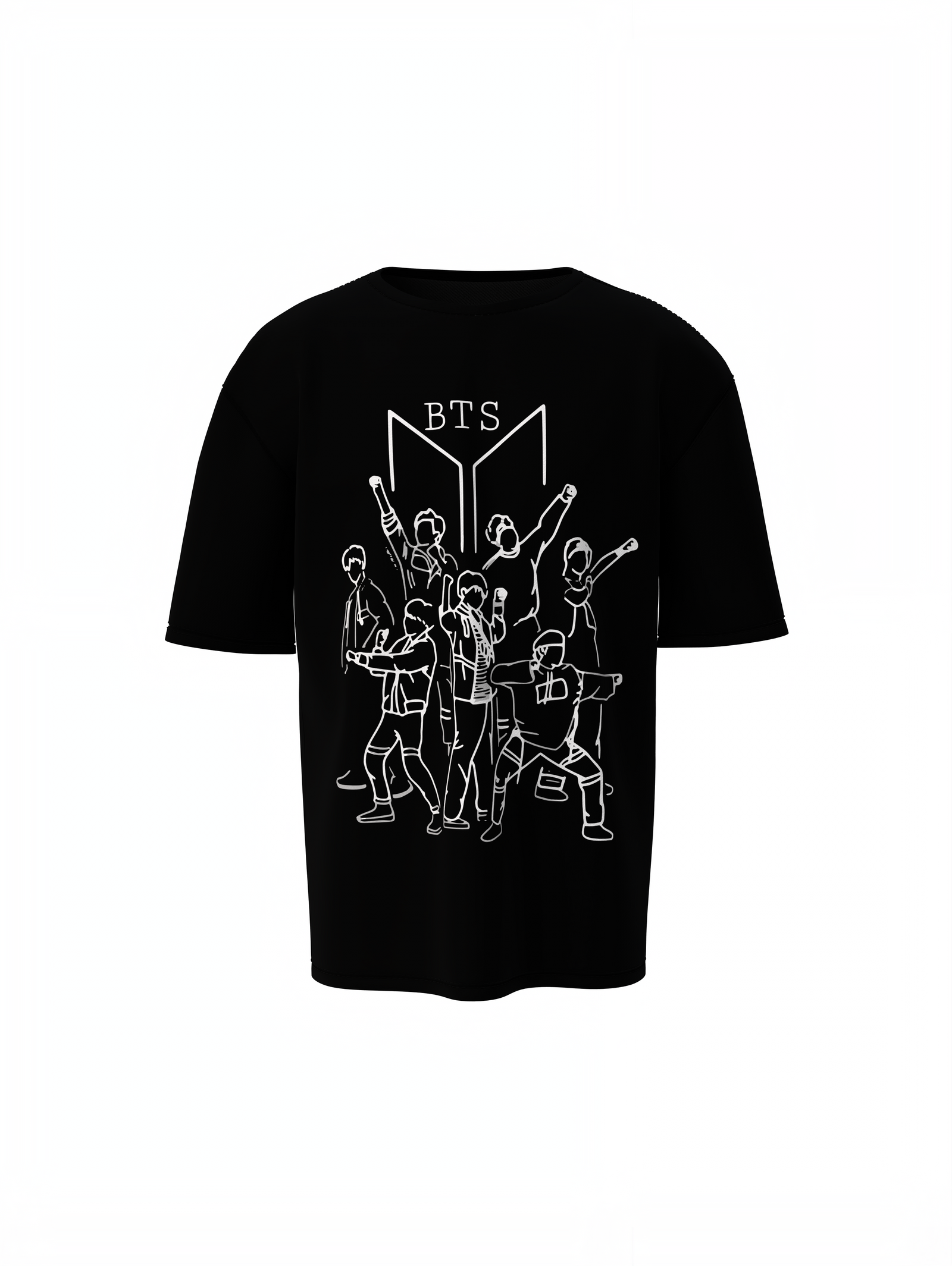 BTS Members Oversized T-Shirt