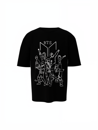 BTS Members Oversized T-Shirt