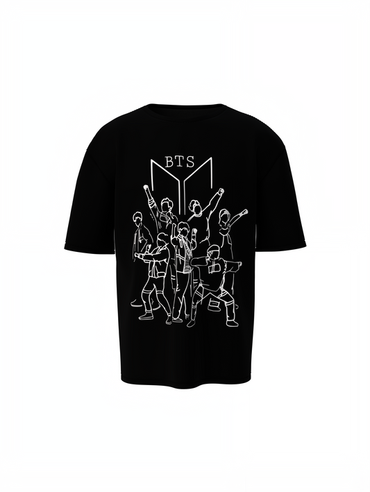 BTS Members Oversized T-Shirt