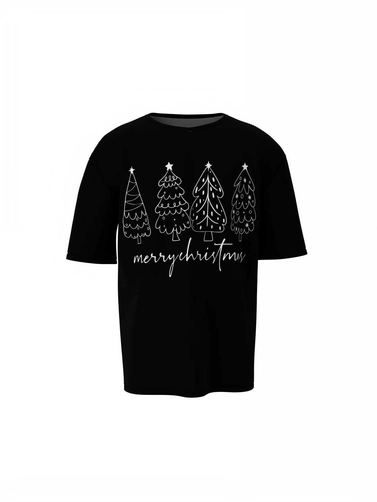 Merrychristmas Oversized T-Shirts