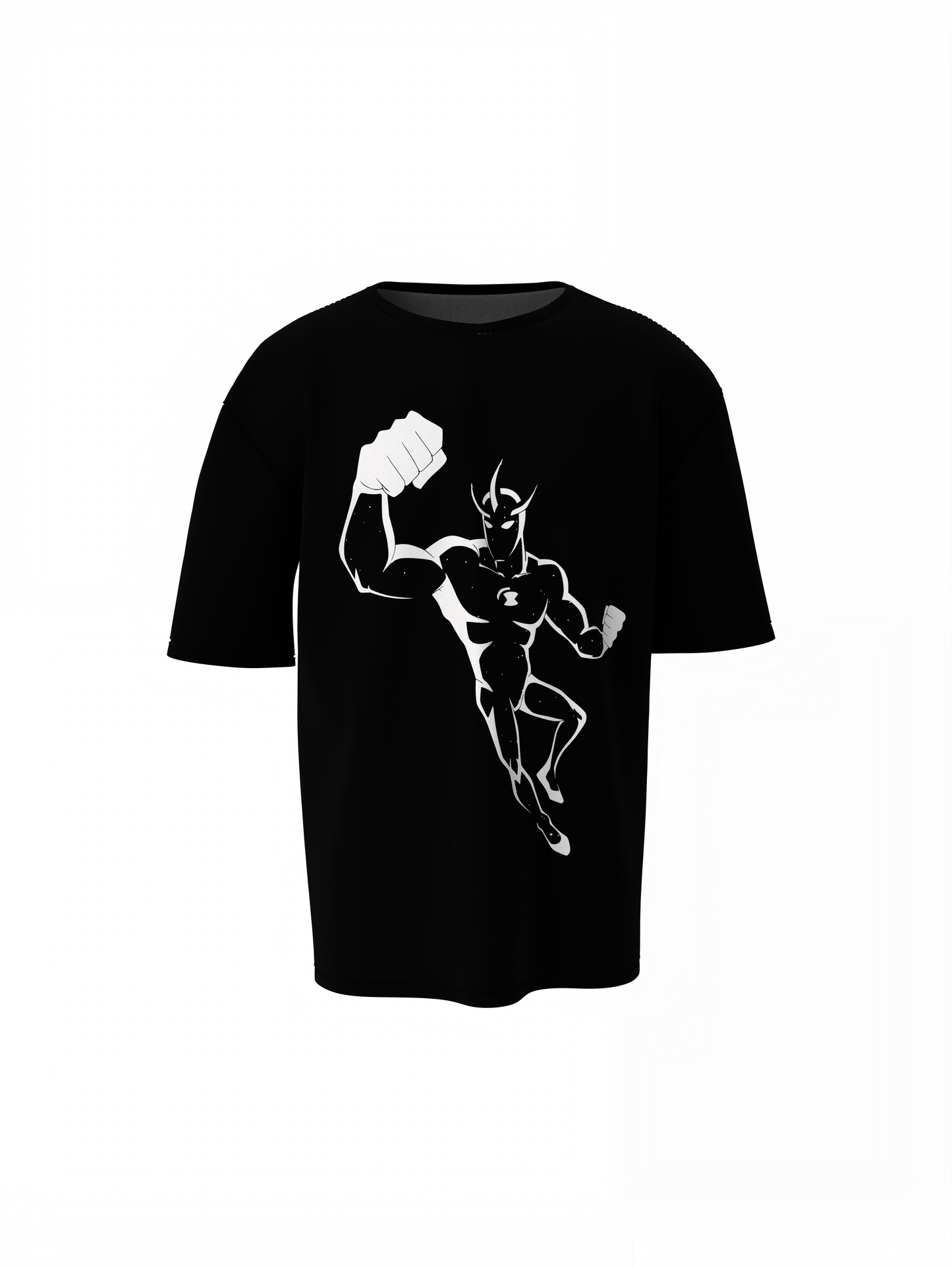 Ben 10 Alien X Oversized T-Shirts Powerful Alien Streetwear