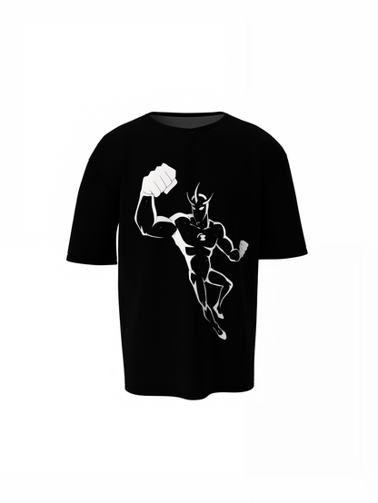 Ben 10 Alien X Oversized T-Shirts Powerful Alien Streetwear