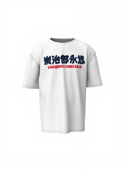 Tanjiro Forever Oversized T-Shirts Anime Streetwear Designs