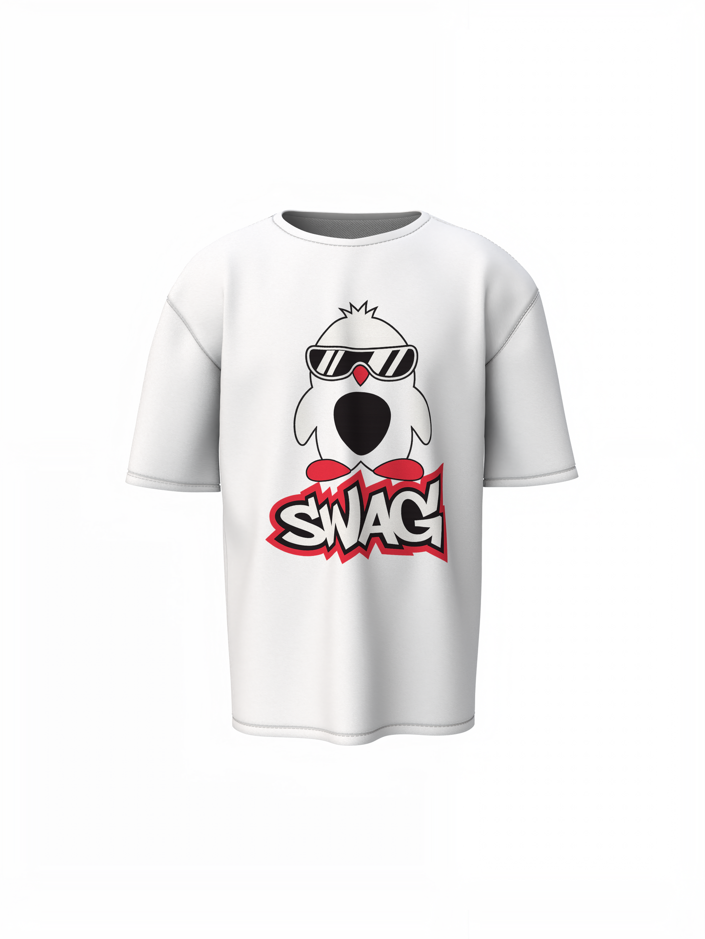 Chick Swag Oversized T-Shirts Trendy Streetwear Style
