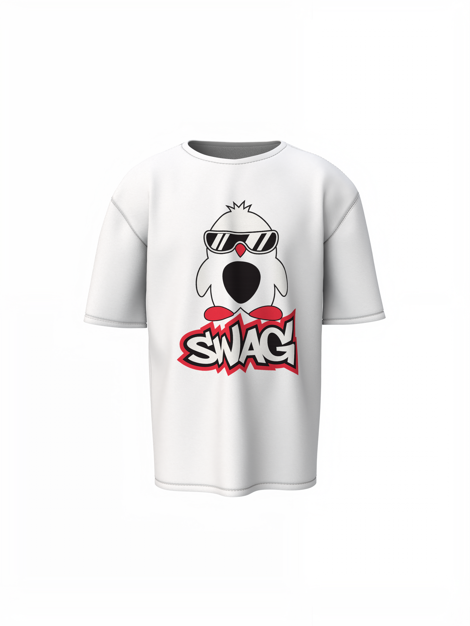 Chick Swag Oversized T-Shirts Trendy Streetwear Style