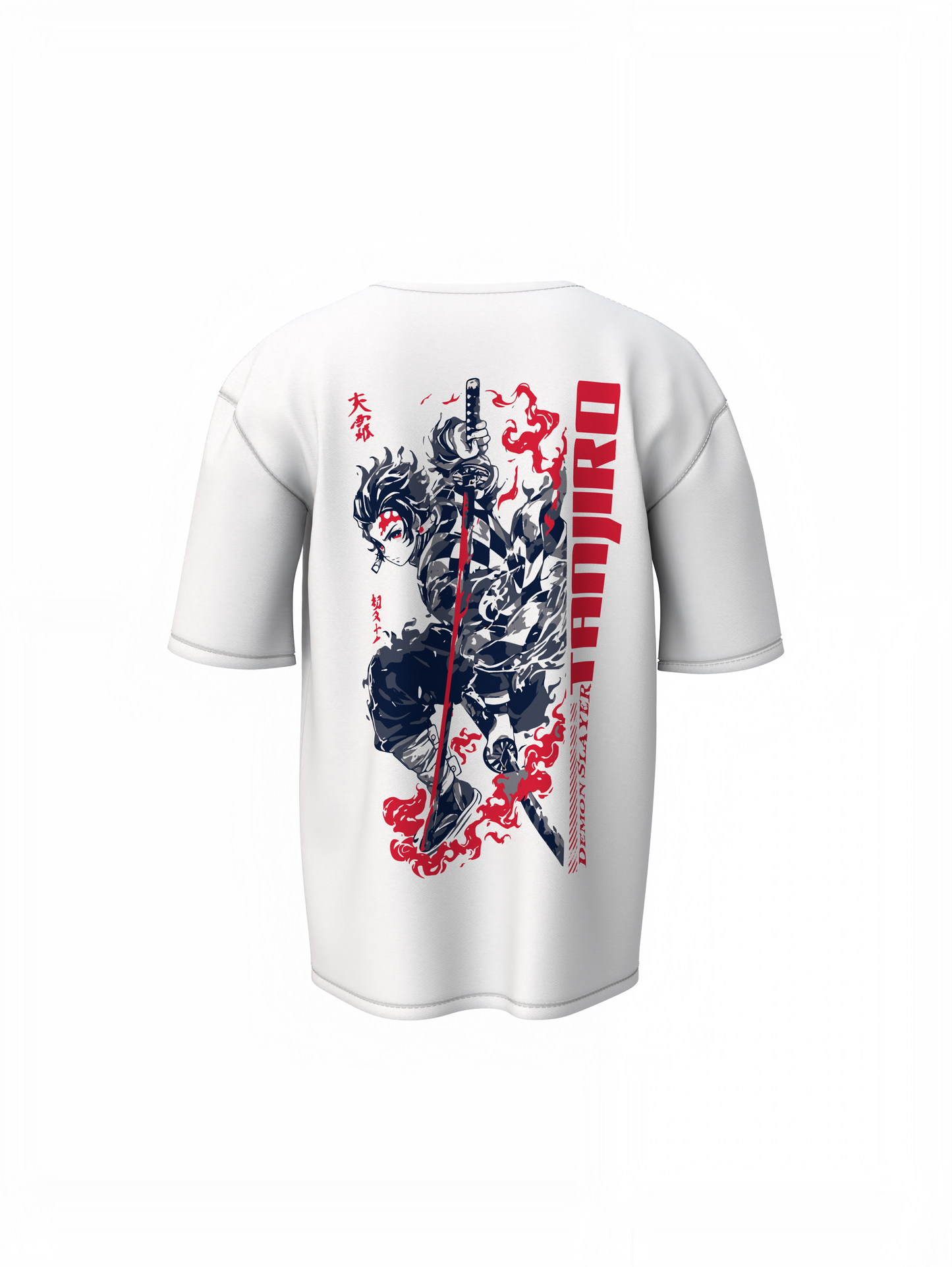 Tanjiro Forever Oversized T-Shirts Anime Streetwear Designs