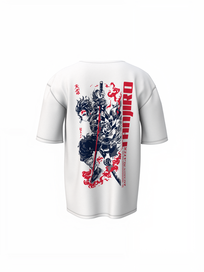 Tanjiro Forever Oversized T-Shirts Anime Streetwear Designs