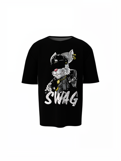 Bunny Swag Oversized T-Shirts | Trendy Streetwear Style