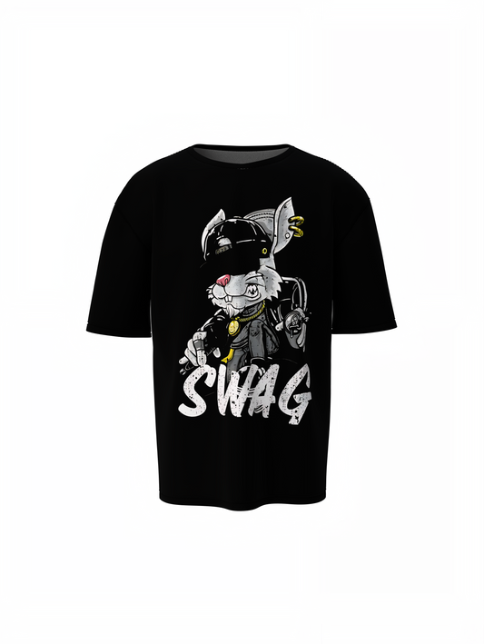 Bunny Swag Oversized T-Shirts