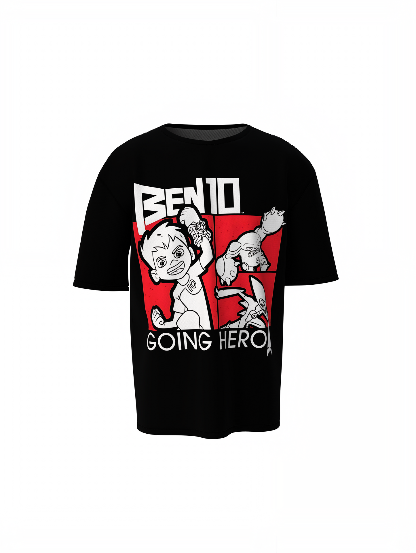 Going Hero Oversized T-Shirts – Trendy Streetwear for Fans
