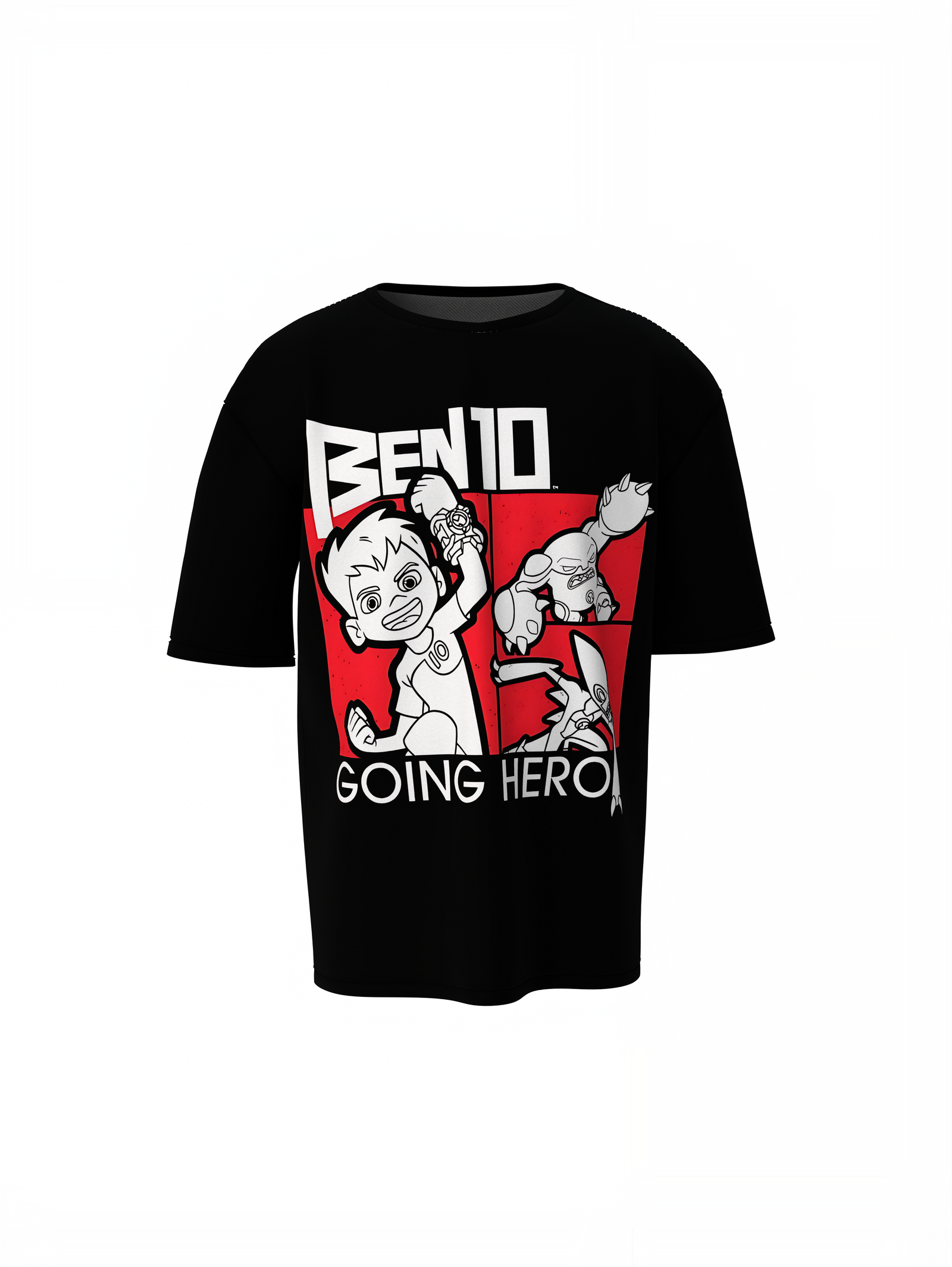 Going Hero Oversized T-Shirts – Trendy Streetwear for Fans