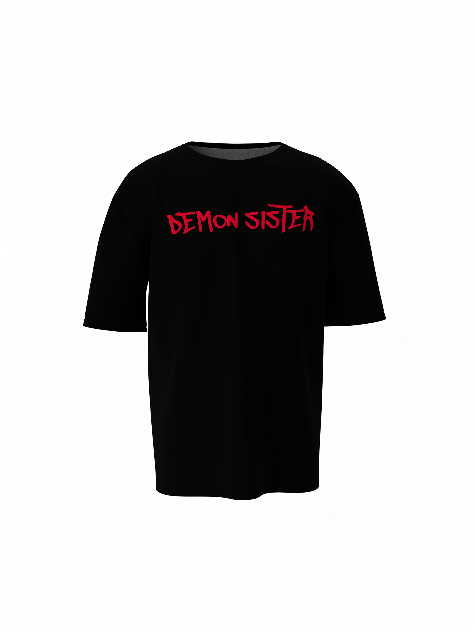 Nezuko Oversized T-Shirts – Cute Demon Slayer Anime Style.