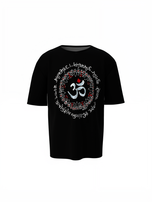 Aum Mantra Oversized T-Shirts