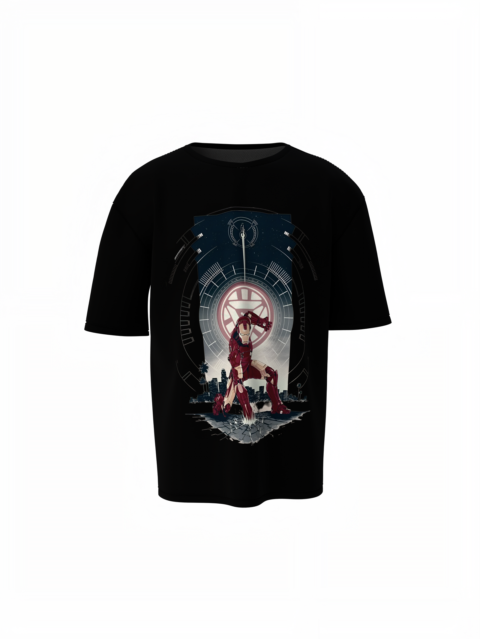 Avengers Iron Man Oversized T-Shirts