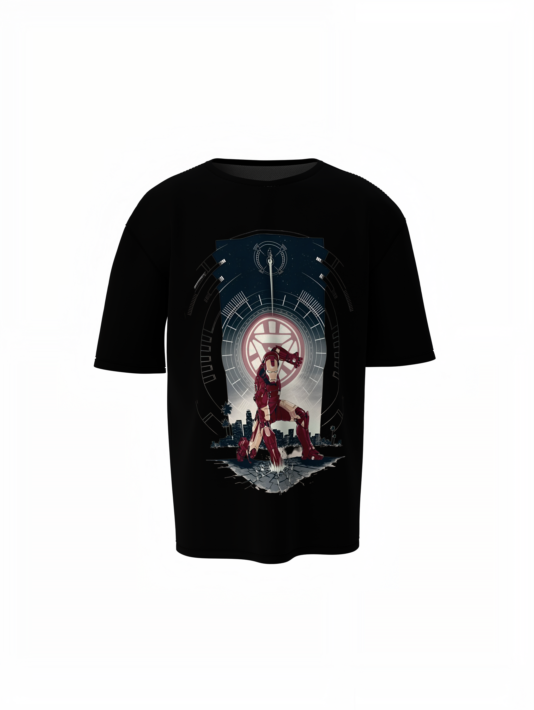 Avengers Iron Man Oversized T-Shirts