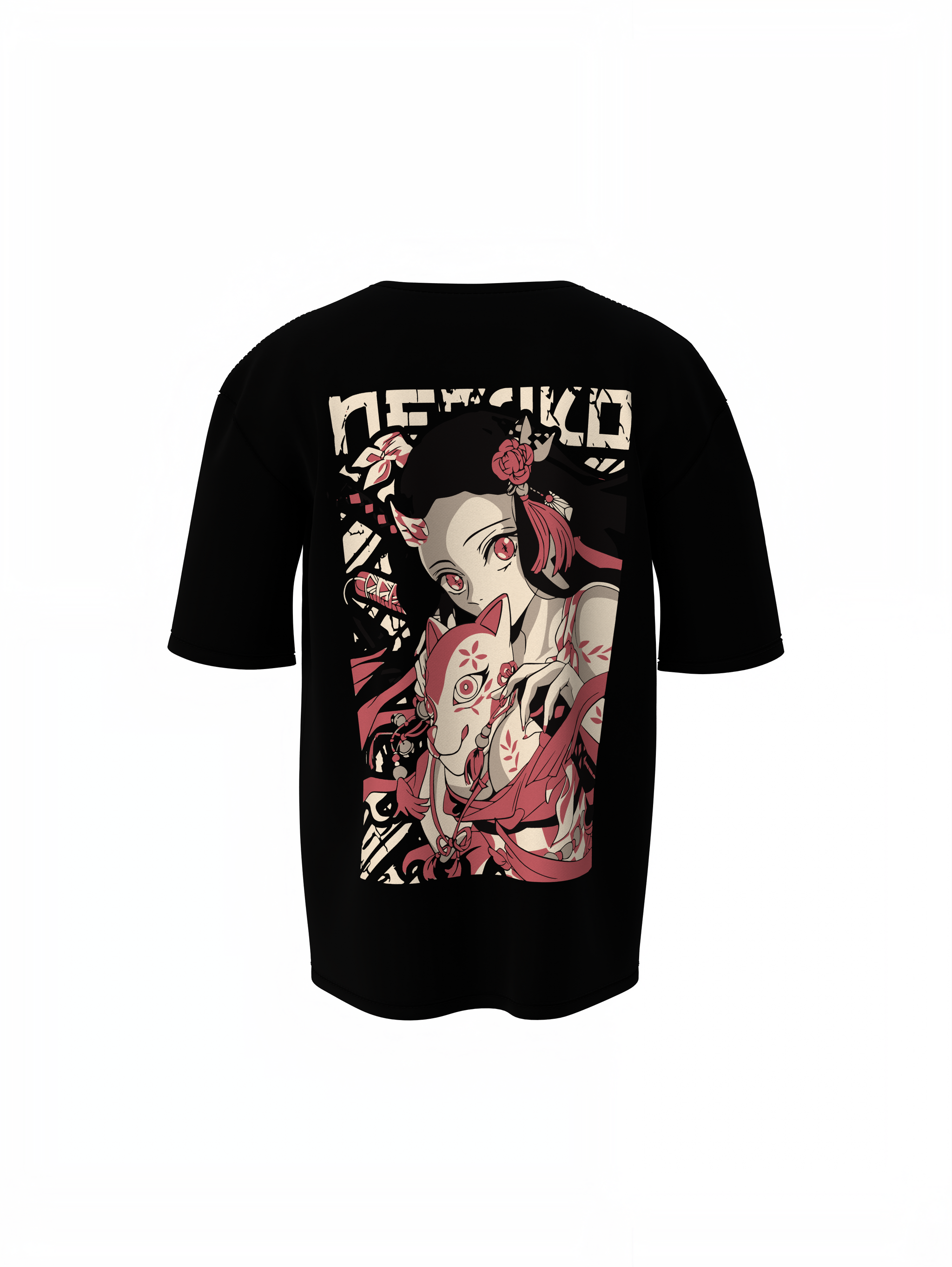 Demon Nezuko Oversized T-Shirts
