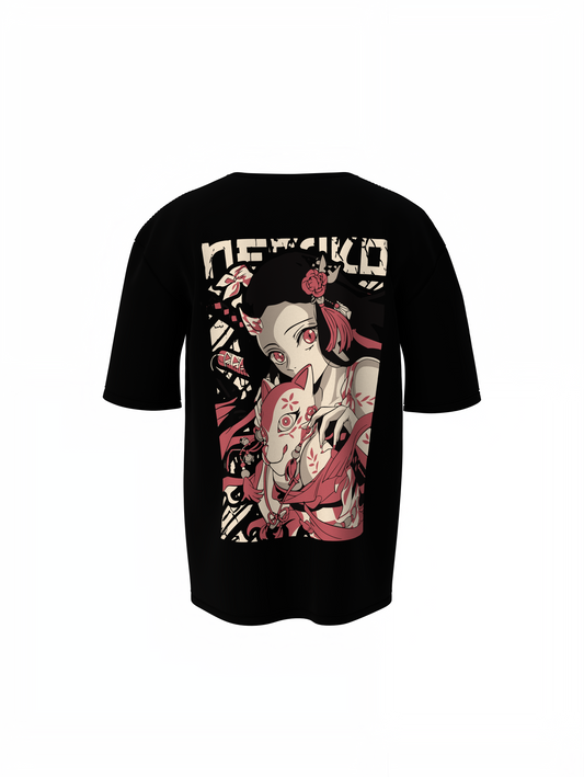 Demon Nezuko Oversized T-Shirts