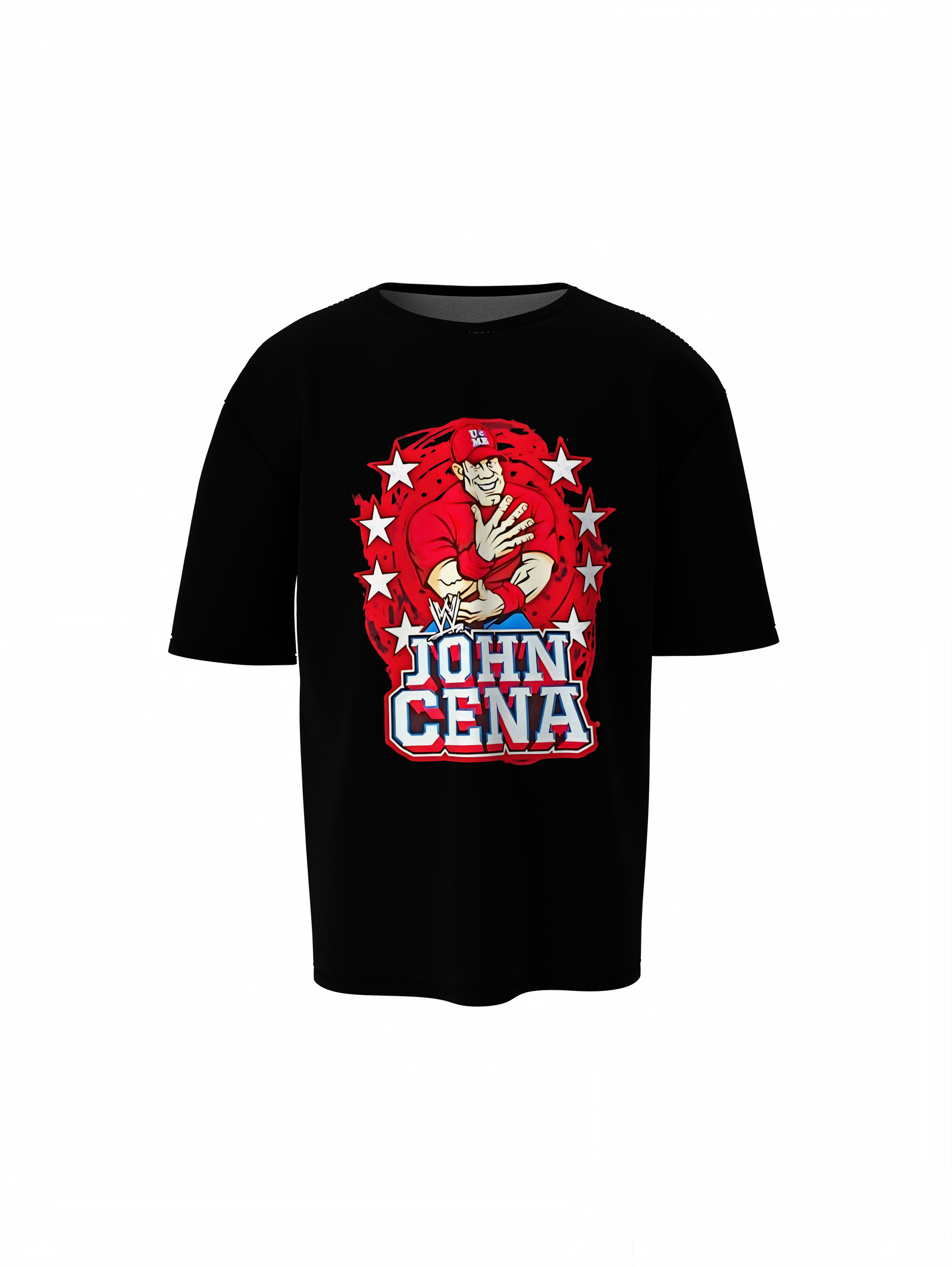 John Cena Oversized T-Shirts – Iconic WWE Streetwear Design