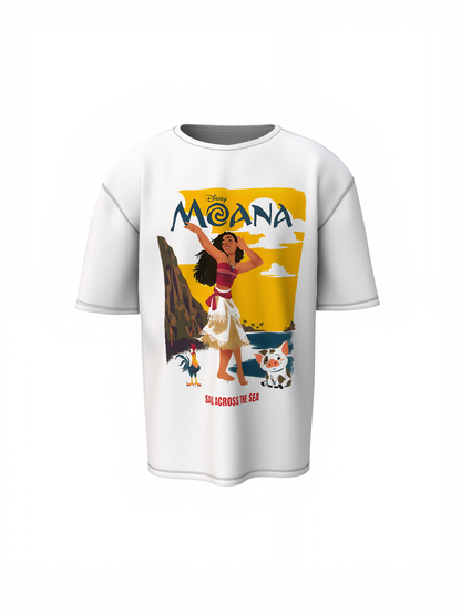 Sail Across The Sea Oversized T-Shirt for Nautical Vibe Now