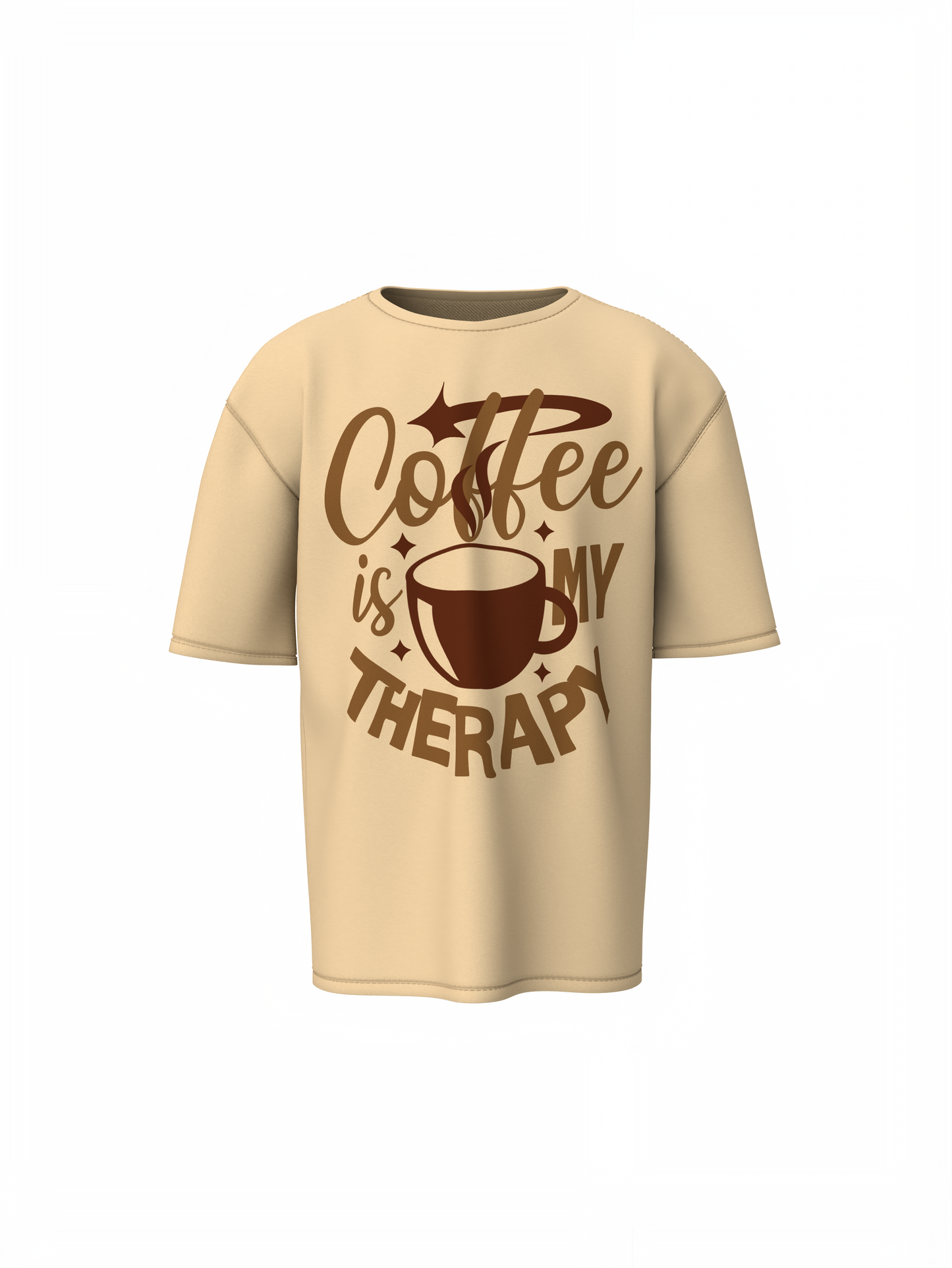 Coffee Therapy T Shirts Stylish Premium Casual Everyday Wear