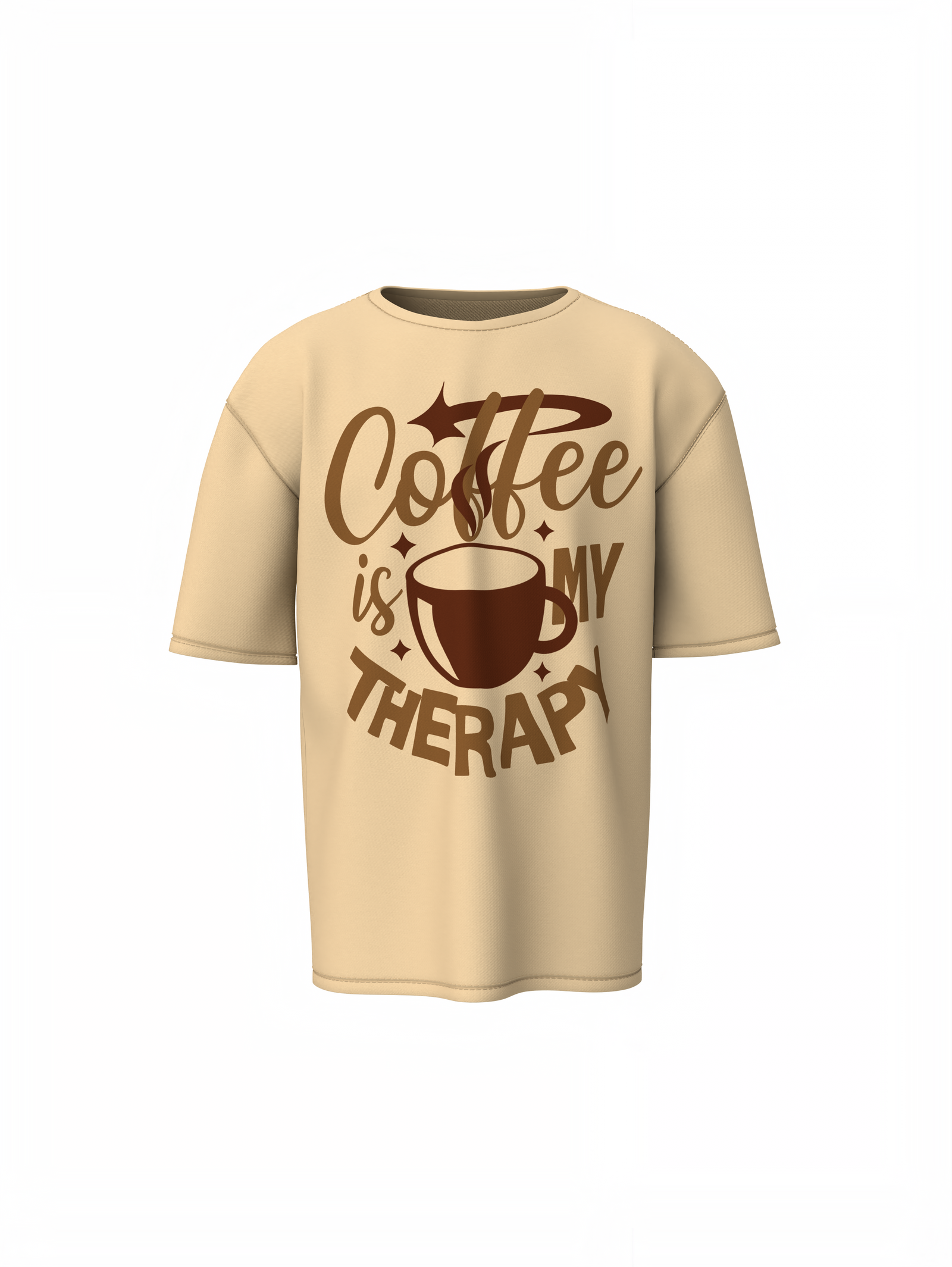 Coffee Therapy T Shirts Stylish Premium Casual Everyday Wear