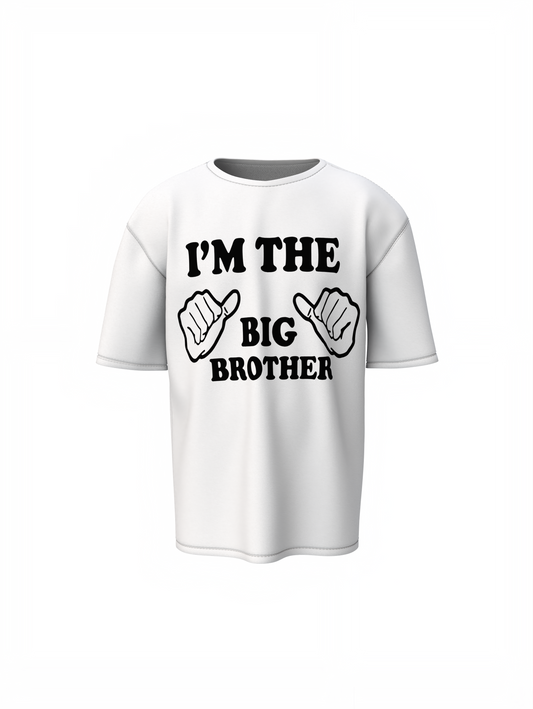I'm The Big Brother Oversized T-Shirts – Fun Family Wear