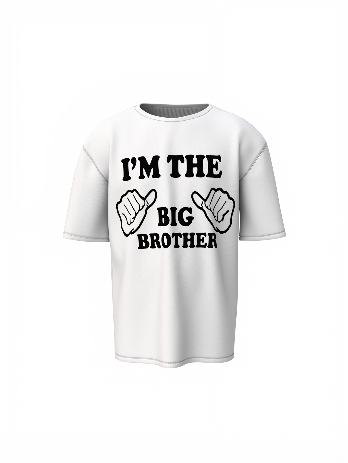 I'm The Big Brother Oversized T-Shirts