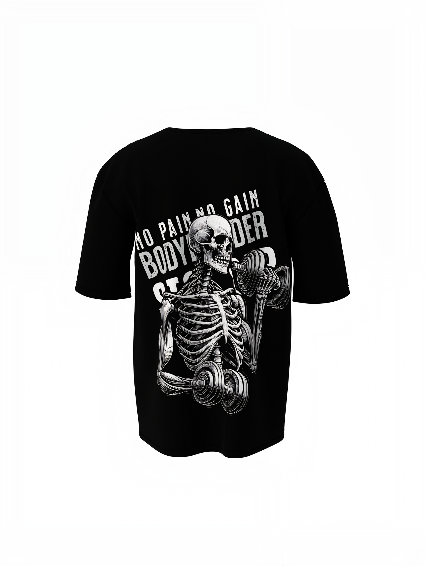 Body Builder Oversized T-Shirts Stylish Fit for Fitness Fans