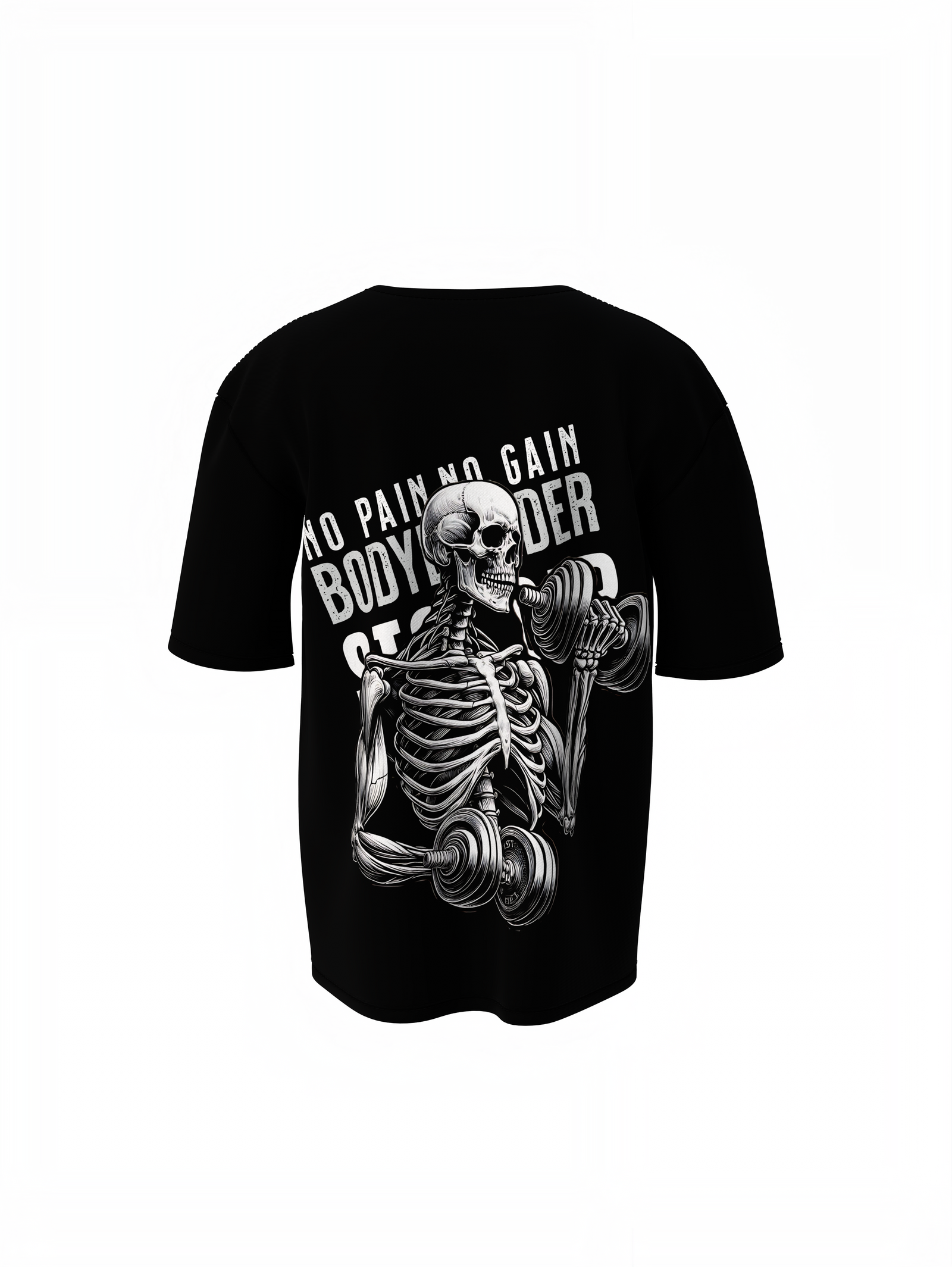 Body Builder Oversized T-Shirts Stylish Fit for Fitness Fans