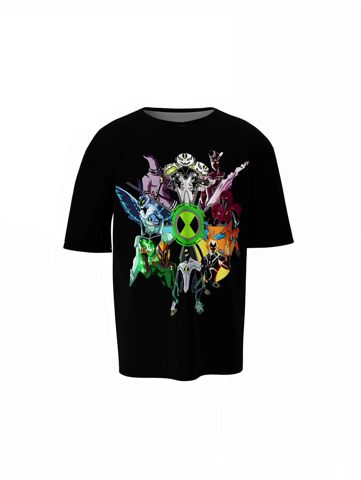 Ben 10 Oversized T-Shirt Stylish Cartoon Streetwear Wear