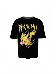 Pikachuu Pokemon Oversized T-Shirts