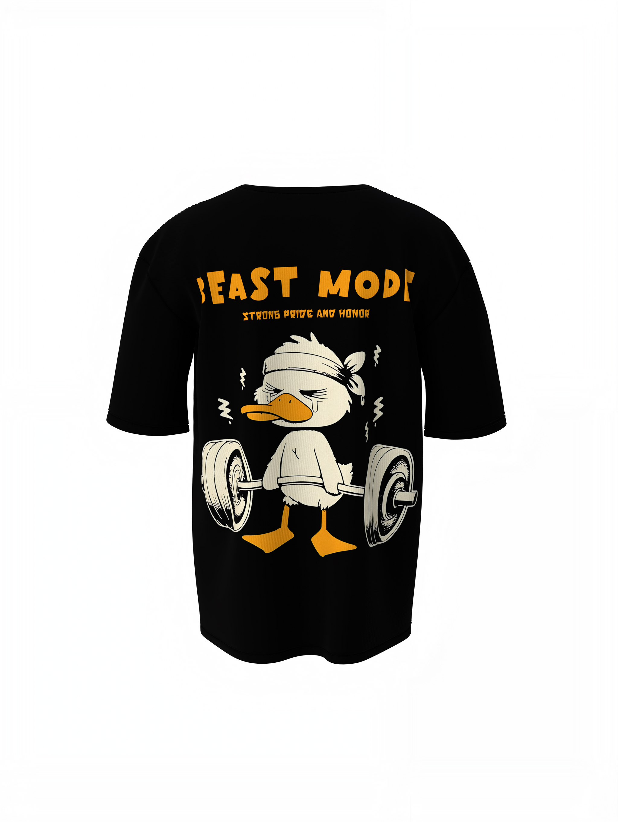 Duck Beast Mode Oversized T-Shirts