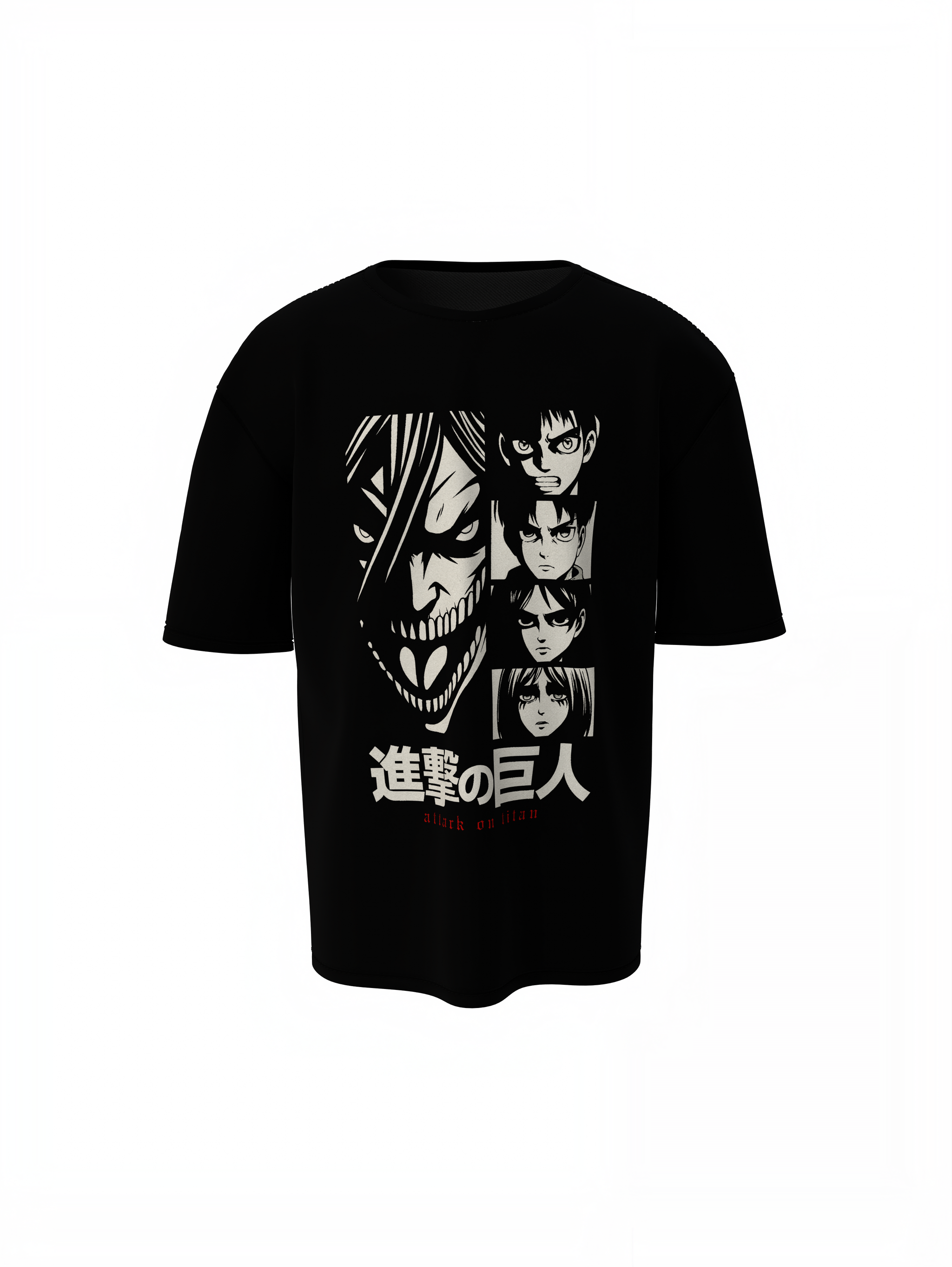 Main Characters Oversized T-Shirts